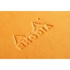 Rhodia Webnotebook "Landscape" Webbies - Blank 96 sheets - 5 1/2 x 8 1/4 - Orange cover - 3 of 4