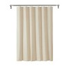 LunaLulinlk 14-Piece Multi Stripe Polyester Shower Curtain Set with Liner, 72" x 72" - 2 of 4