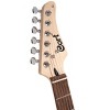 Cort G110OPBC G Series Double Cutaway Electric Guitar. Open Pore Black Cherry - image 3 of 4