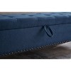CAVINAS 59" Bedroom Bench with Storage, Button Tufted Storage Furniture, Elegant Bench for End of Bed for Bedroom, Living Room - 4 of 4