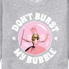 Men's - Wizard of Oz - Don't Burst My Bubble Graphic Fleece Sweatshirt - 2 of 4