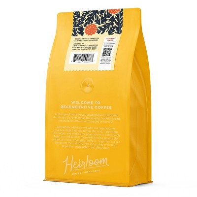 Heirloom Coffee Roasters Sugar Phoenix Blend Light Medium Roast Ground Coffee - 12oz