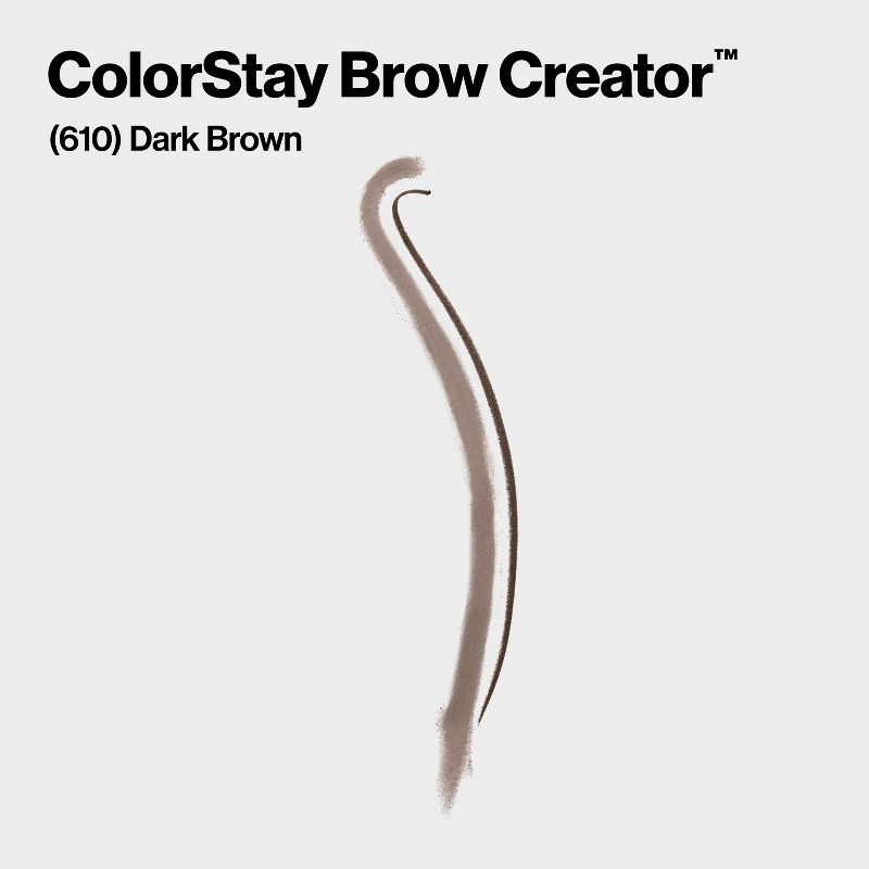 Revlon Colorstay Brow Creator Eyebrow Pencil Multi-tool, 4 of 9