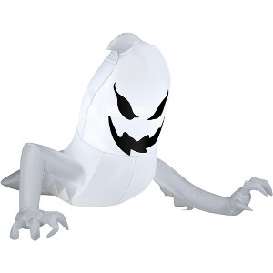 Gemmy Airblown Inflatable Ghost w/Reaching Arms (WM), 2.5 ft Tall, White - 1 of 2