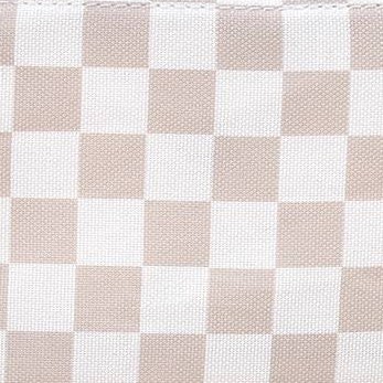 Taupe Checkerboard