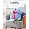 15 Lbs Dual Sided Fluffy Heavy Weighted Blankets for Adults - No Bunching with Double Layers of Soft Inner Lining 60x 80, 15 Pounds - 4 of 4