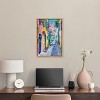 Art Remedy The Colorful Streets Colorful Coastal Wall Art Framed - 2 of 4
