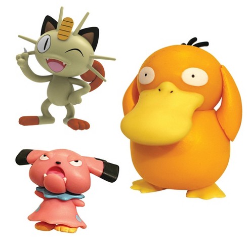 Pokmon Battle Figure Set 2 Meowth 2 Snubbull And 3 Psyduck