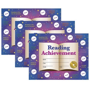 Hayes Publishing Reading Achievement Certificates and Reward Seals 8.5" x 11" 30 Certificates Per - 1 of 2