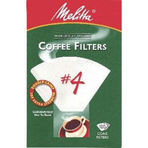 Melitta 624102 Cone Coffee Filters, 100 Count, White - 1 of 1