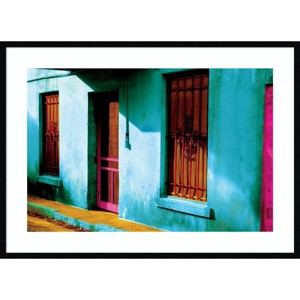 41" x 30" St. Augustine III by Ynon Mabat Wood Framed Wall Art Print - Amanti Art: Modern Lithograph, Horizontal Layout - 1 of 4