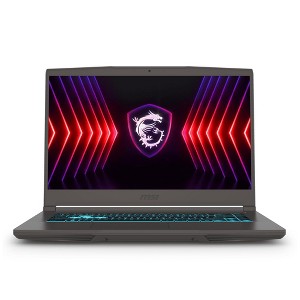 Refurbished: MSI Thin 15.6" FHD Laptop, Intel i5-13420H, 16GB, 512GB, RTX 4060, Win 11 H - Manufacturer Refurbished - 1 of 4