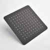 ChicFurnit Showerheads Metal Rainfall Shower Head Settings Diverter High Pressure Showerheads Angle Adjustable for Bathroom, Black, 10"*10"*3.6" - 3 of 4