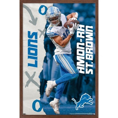 Shop Trends NFL Detroit Lions - Logo 2021 Wall Poster