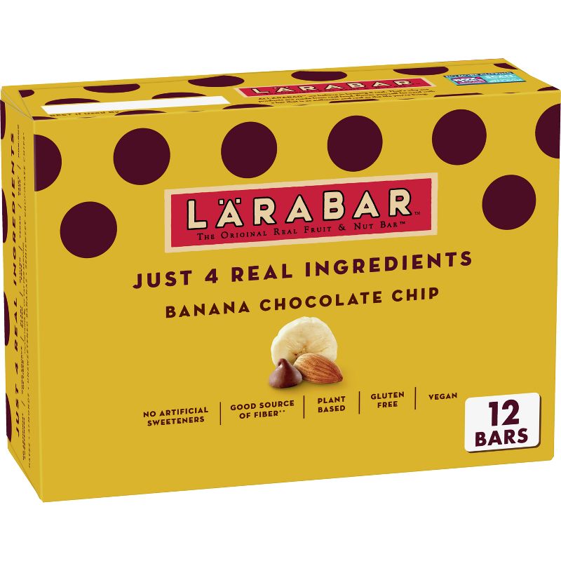 Larabar Banana Chocolate Chip - 12ct, 1 of 6