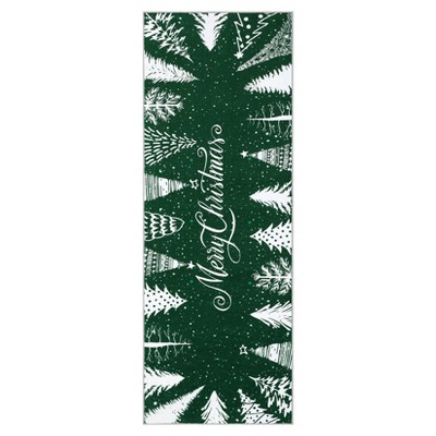 Christmas Bathroom Rug Washable Area Rug for Bedroom