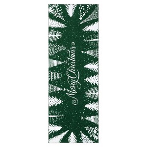 Christmas Bathroom Rug Washable Area Rug for Bedroom - 1 of 4