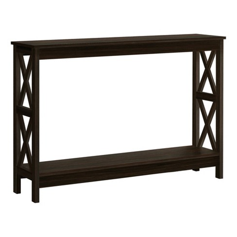 X frame on sale console table