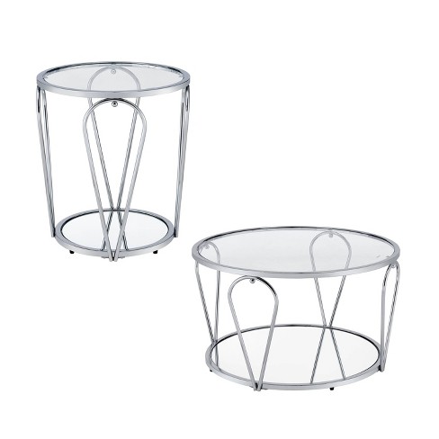 2pc Kuut Glam Coffee Table Set - HOMES: Inside + Out - image 1 of 4