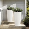 Maggift Round Tall Planter - 2 of 4