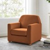 VANOMi 33.86'' Chenille Upholstered Accent Chair - 2 of 4
