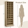 Brafabhome 9-Tier Wood Shoe Storage Cabinet, Holds 30 Pairs, Freestanding 74.9" Tall Shoe Closet Organizer, Handbag Storage Rack for Entryway Bedroom - 2 of 4