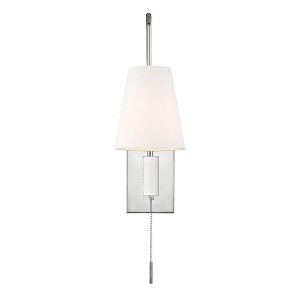 Savoy House Owen 1 - Light Swing Arm Lamp in  Polished Nickel - 1 of 3