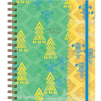 2022 Planner File-It Spiral 12 Month Bohemian - Wells St. by Lang
