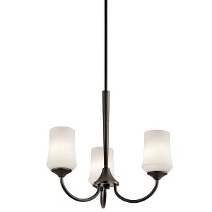 Kichler Lighting Aubrey 3 - Light Chandelier in  Olde Bronze - 1 of 1
