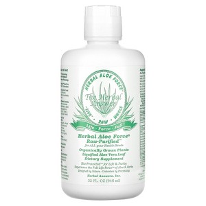 Herbal Answers Herbal Aloe Force, Raw Purified, 32 fl oz (946 ml) - 1 of 2