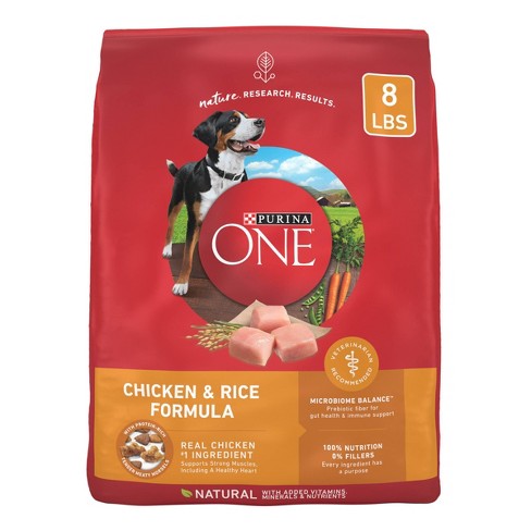 Purina ONE SmartBlend Natural Dry Dog Food with Chicken & Rice - image 1 of 4