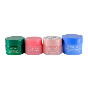 Laneige 4-pc Mini VARIETY PACK Sleeping Mask (0.33 oz x 4) Berry, Bouncy & Firm, Cica, Water EX - Sleep In, Glow Out: Your 4-Piece Dream Team - 1 of 4