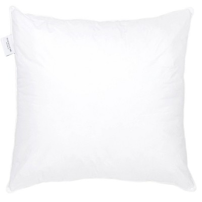 Bokser Home - Euro Down Alternative White Bed Pillow - 26" x 26", Euro