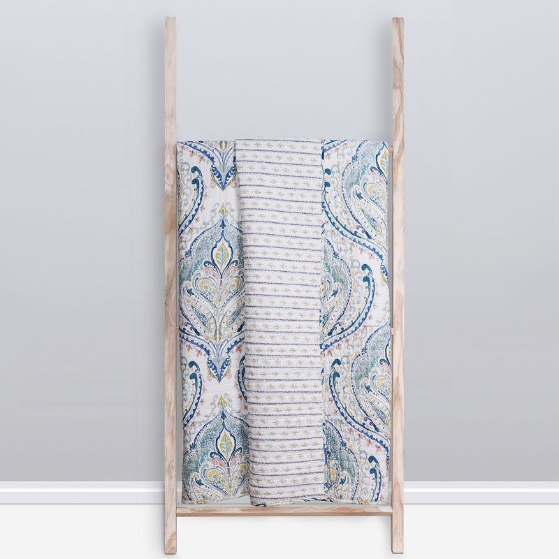 Alita Damask Quilted Throw - Levtex Home, 2 of 4