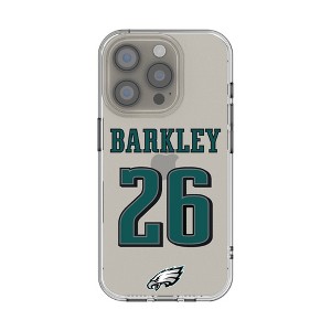 NFL Philadelphia Eagles Players Game Tactic Clear Cell Phone Case for Apple iPhone - 1 of 4