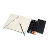 Moleskine Bundle Art Sketching Kit Watercolor Pencils: Undated Sketch Notebook & Journal, Hard Cover, Acid-Free Paper - 2 of 2