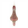 Ribbed Glass Drop Ornament (Set of 6) - 4 of 4