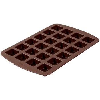 Moule à brownies (12) en silicone - confetti