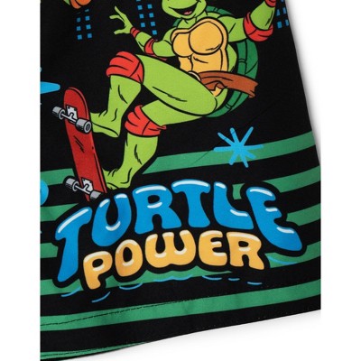 Teenage Mutant Ninja Turtles Little Boys Swim Trunks UPF 50+ Blue / Green 5-6 — фото 2