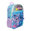 Lilo & Stitch Kids' 15.5L 5pc Backpack Set with Lights - Blue - 4 of 4