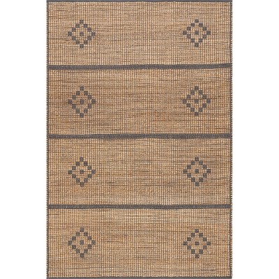 Nuloom Etta Diamond Jute Indoor Area Rug