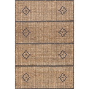 Nuloom Etta Diamond Jute Indoor Area Rug - 1 of 4