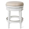 Maven Lane Pullman Backless Swivel Fabric Counter Height Bar Stool - 3 of 4