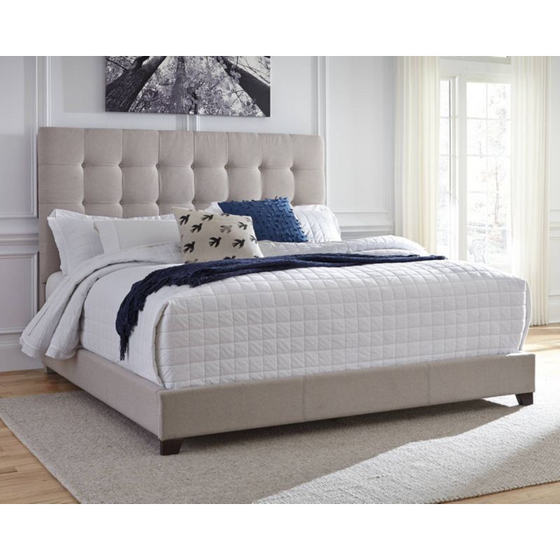 Dolante Queen Upholstered Bed Beige - Signature Design by Ashley, 3 of 15