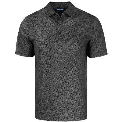 Cutter & Buck Pike Eco Pebble Print Stretch Recycled Mens Polo