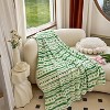 Elegant Comfort Super Soft Christmas Prints Blanket Home D¨¦cor, Warm Cozy Throws for Winter Bedding. - 2 of 4