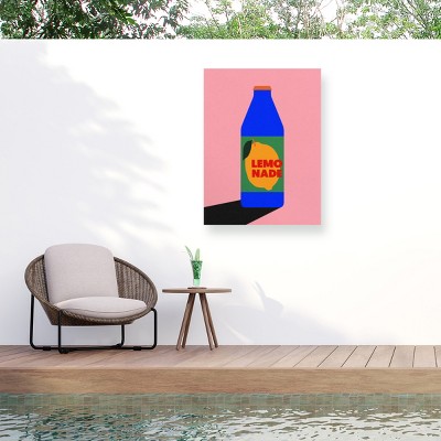 Trademark Fine Art - Rosi Feist  Lemo Nade Matted Framed Art