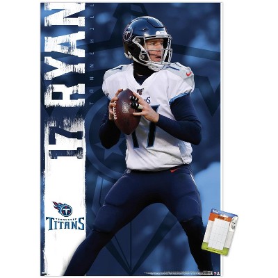 Trends International Nfl Tennessee Titans - Team 22 Framed Wall Poster  Prints Black Framed Version 14.725 X 22.375 : Target