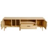 GlasFlength TV Stands and Consoles, Stylish Entertainment Center for Living Room, Modern Design for Classic Interiors, Beige,70.8”*15.7”*21.3" - 2 of 4