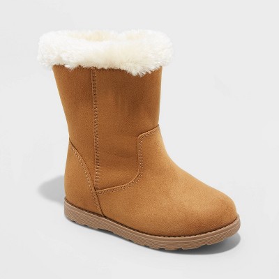 Toddler Girls' Leah Winter Shearling Style Boots - Cat & Jack™